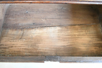18th Century Style Oak Chest On Stand
