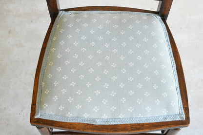 Edwardian Stained Beech Occasional Chair