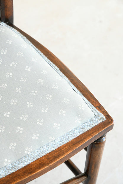 Edwardian Stained Beech Occasional Chair