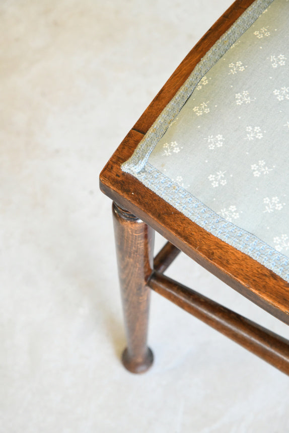 Edwardian Stained Beech Occasional Chair