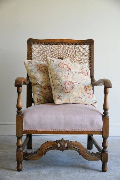 Early 20th Century Beech Armchair