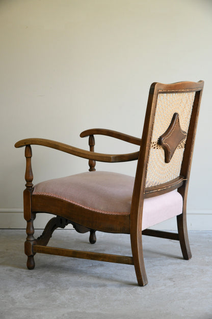 Early 20th Century Beech Armchair