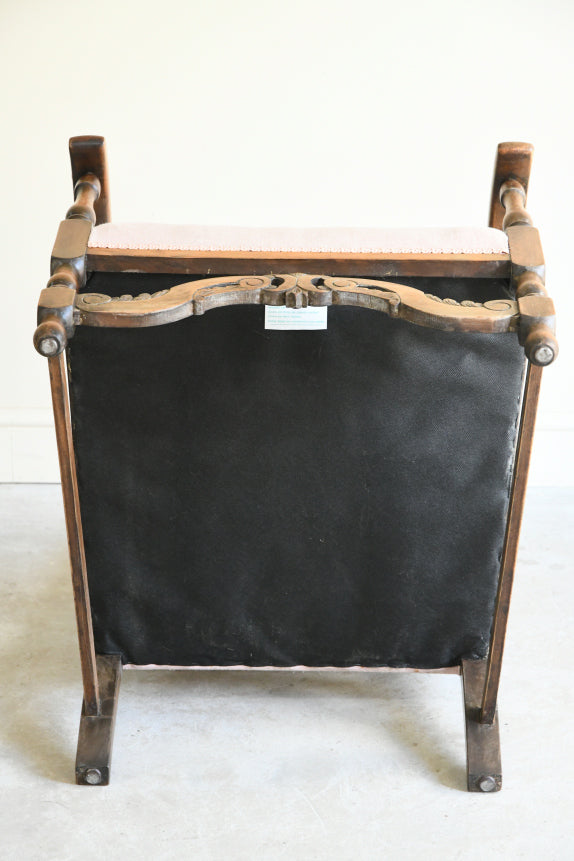Early 20th Century Beech Armchair