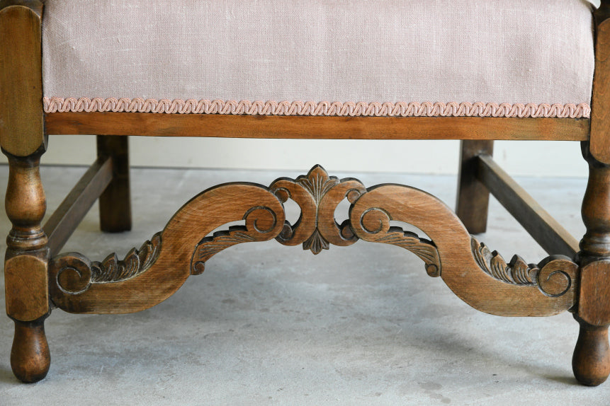 Early 20th Century Beech Armchair