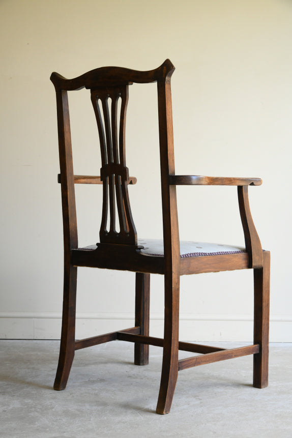 Single Chippendale Style Carver Chair