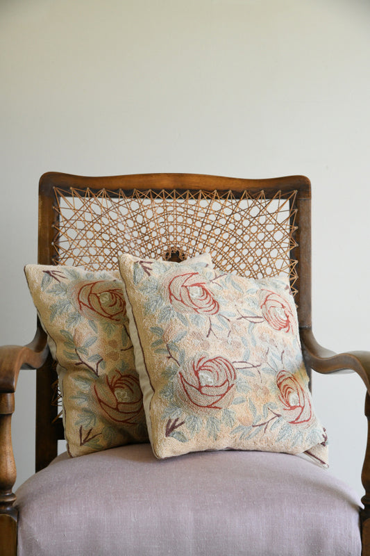 Single Crewel Work Cushion