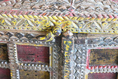 Polychrome Indian Cupboard Damchiya