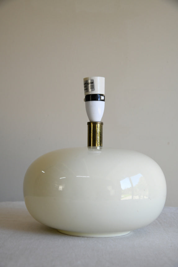 Cream Ceramic Lamp