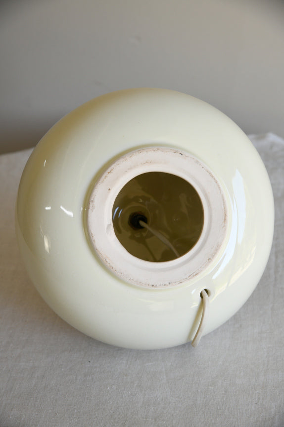 Cream Ceramic Lamp