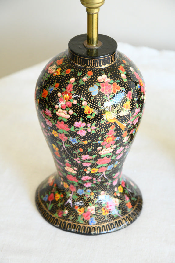 Pair Kashmiri Table Lamps