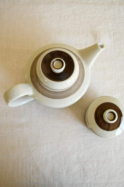 Arabia Finland Retro Teapot & Sugar Bowl