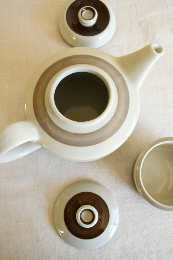 Arabia Finland Retro Teapot & Sugar Bowl