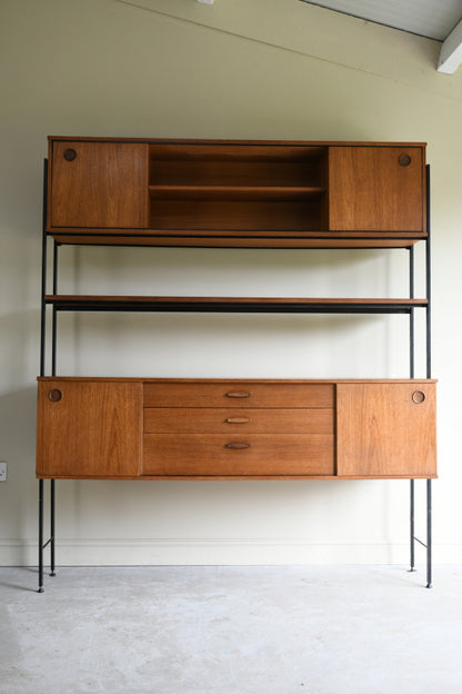 Mid Century Retro Avalon Teak Wall Unit