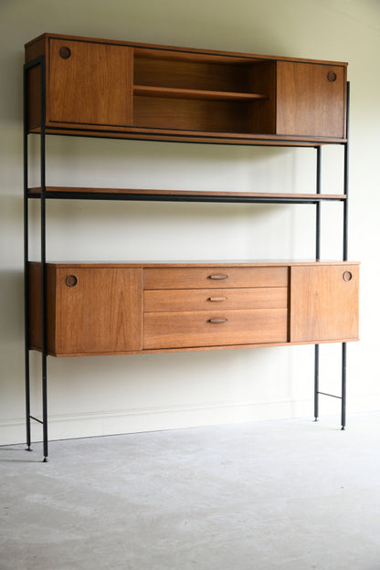 Mid Century Retro Avalon Teak Wall Unit