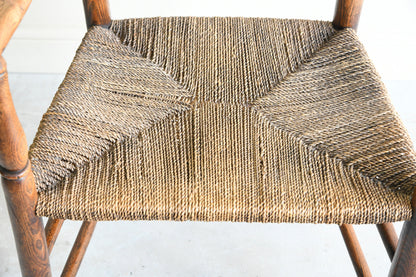 Antique Ash & Elm Country Chair