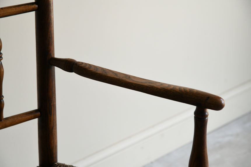 Antique Ash & Elm Country Chair