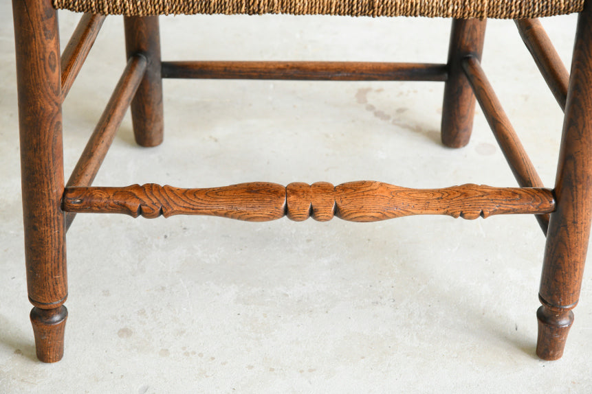 Antique Ash & Elm Country Chair