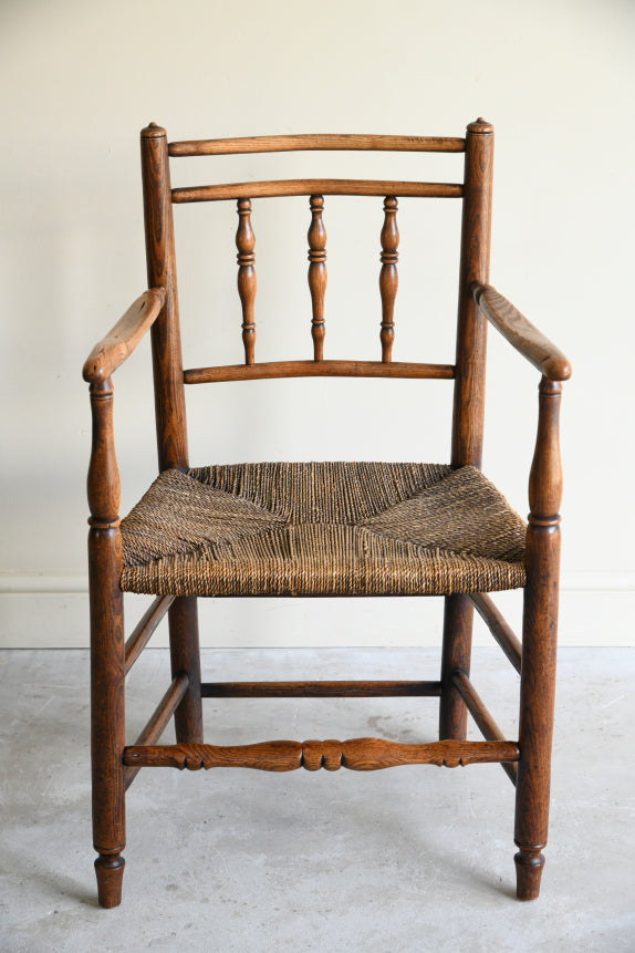 Antique Ash & Elm Country Chair