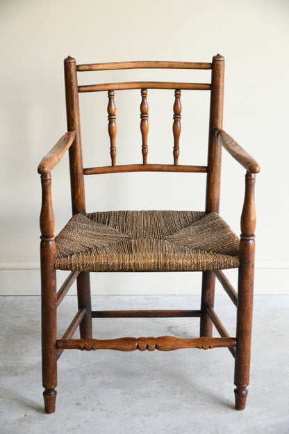 Antique Ash & Elm Country Chair