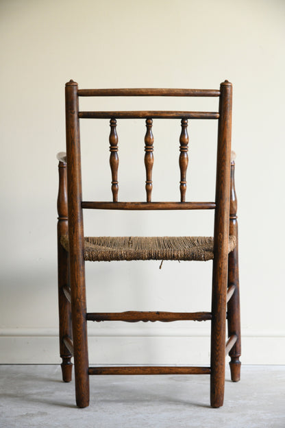 Antique Ash & Elm Country Chair