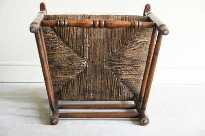 Antique Ash & Elm Country Chair