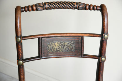 Regency Style Occasional Chair
