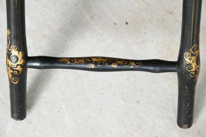 Antique Ebonised Luggage Stand