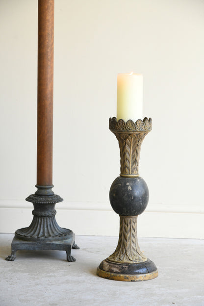 French Bronze Pricket Candle Stick