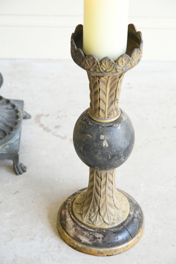 French Bronze Pricket Candle Stick