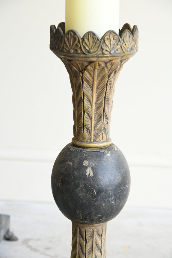 French Bronze Pricket Candle Stick