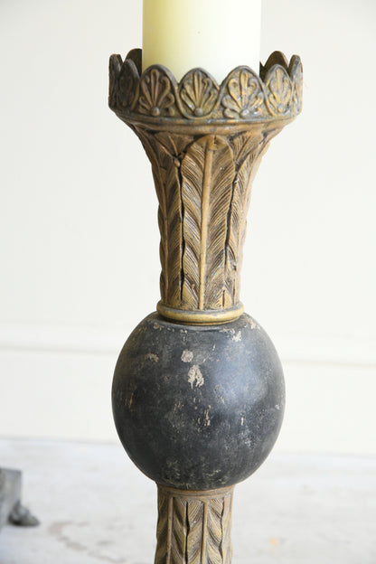 French Bronze Pricket Candle Stick