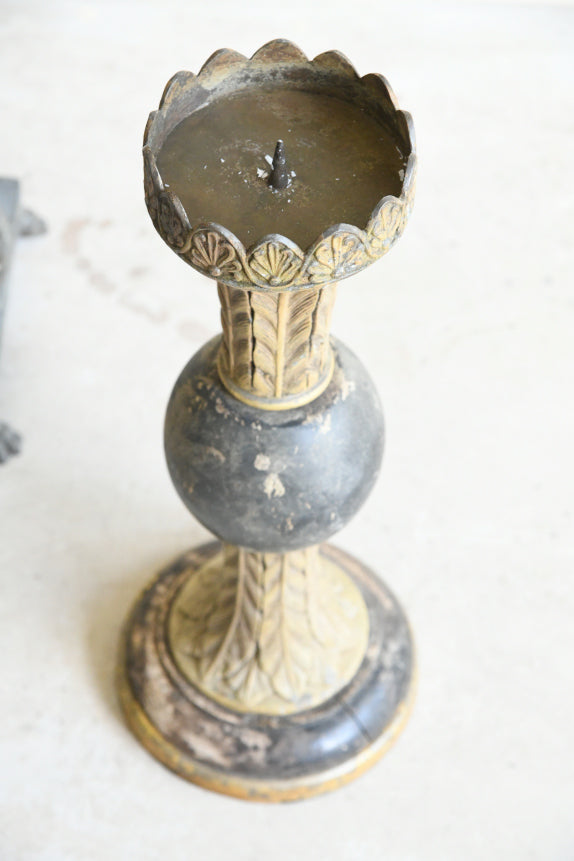 French Bronze Pricket Candle Stick