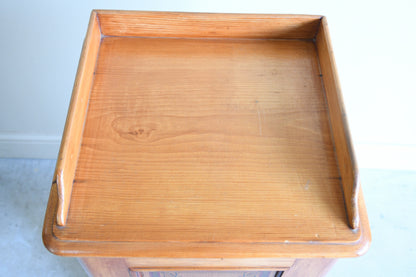 Victorian Pine Bedside Cabinet