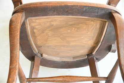 Early 20th Century Globe Wernicke Oak Office Chair