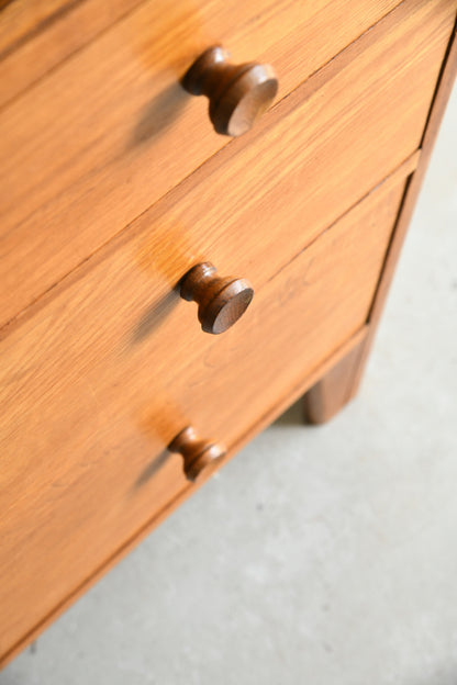 Air Ministry Oak Dressing Chest