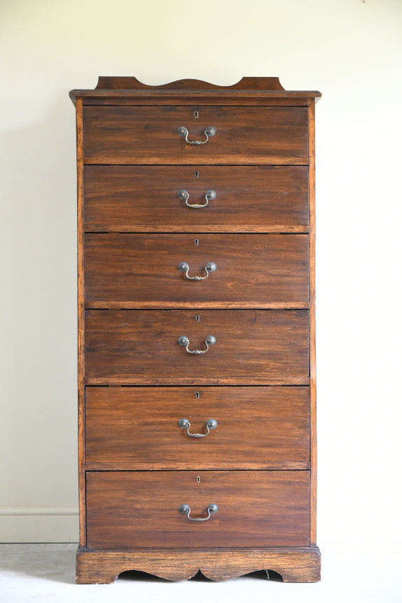 Tall Mahogany Chest of Drawers