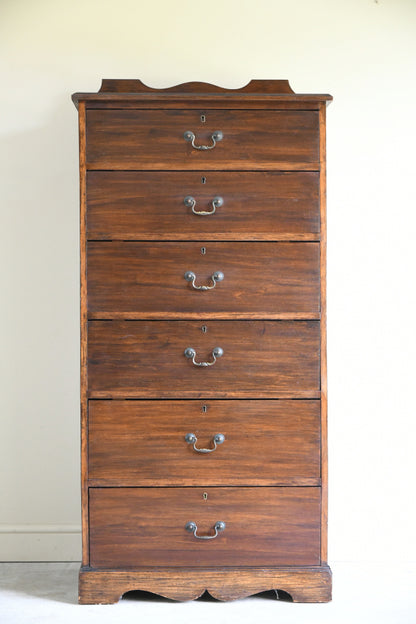 Tall Mahogany Chest of Drawers
