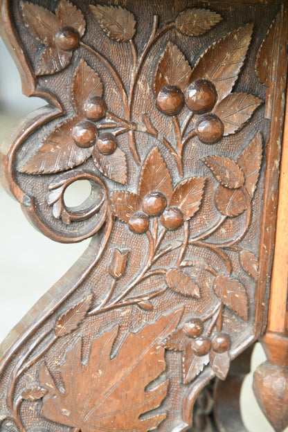 Carved Indian Occasional Table