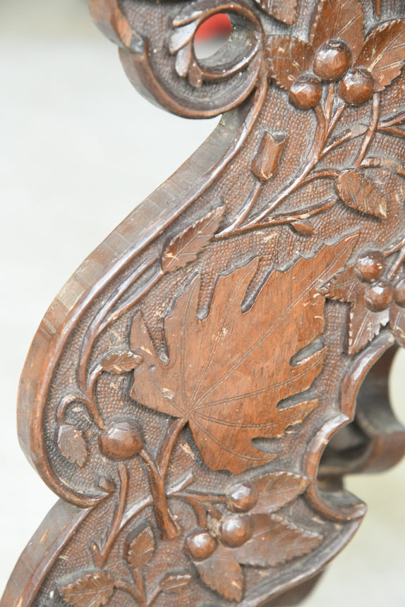 Carved Indian Occasional Table
