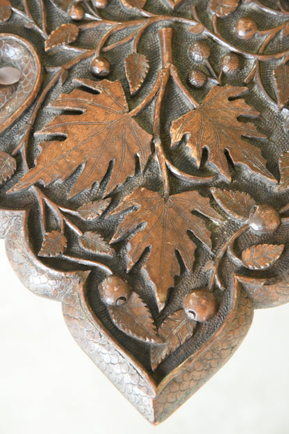 Carved Indian Occasional Table