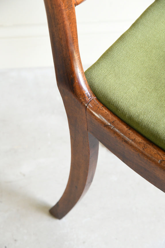 Pair Victorian Balloon Back Chairs