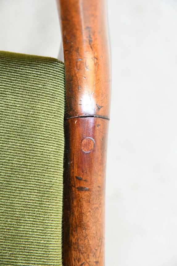 Pair Victorian Balloon Back Chairs