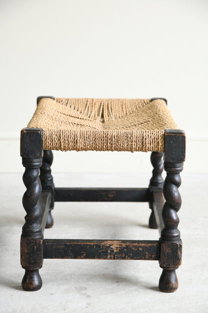 Barley Twist Footstool