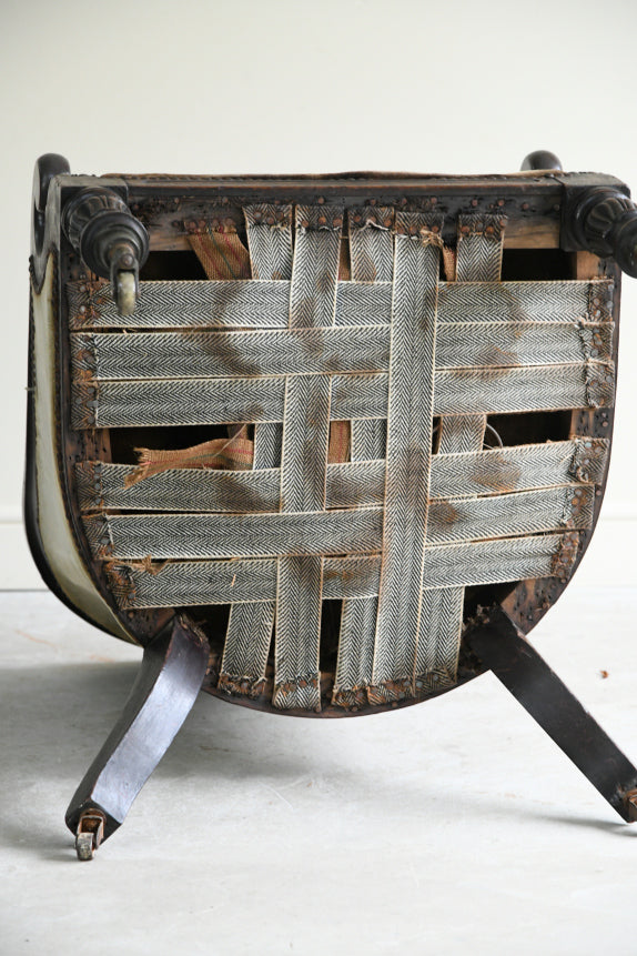 Antique 19th Century Mahogany Tub Chair
