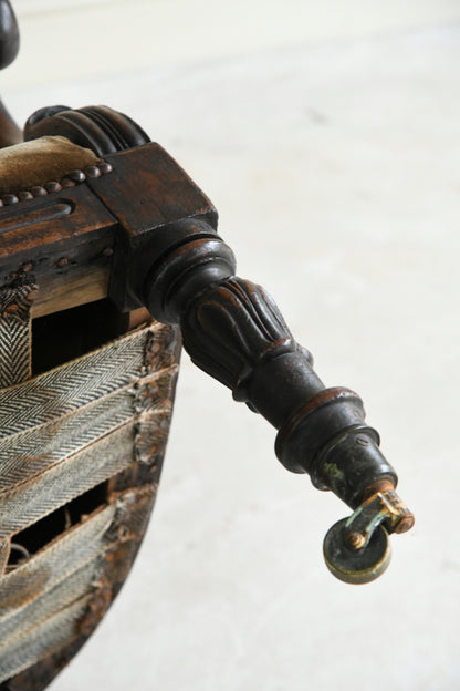 Antique 19th Century Mahogany Tub Chair