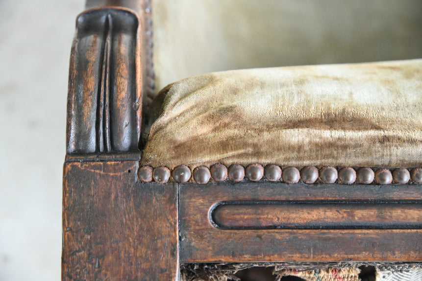 Antique 19th Century Mahogany Tub Chair