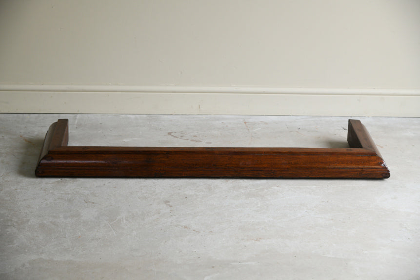 Traditional Walnut Fire Kurb Fender