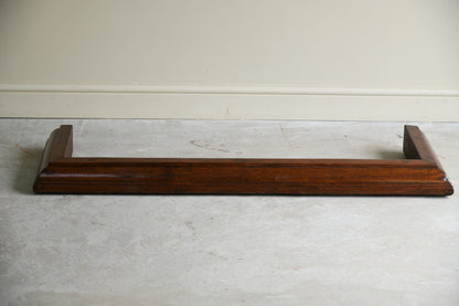 Traditional Walnut Fire Kurb Fender