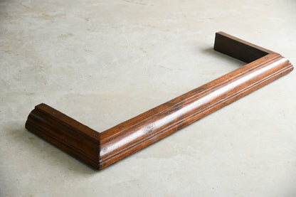 Traditional Walnut Fire Kurb Fender