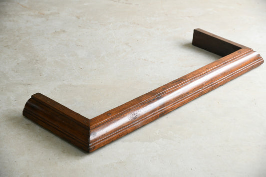 Traditional Walnut Fire Kurb Fender